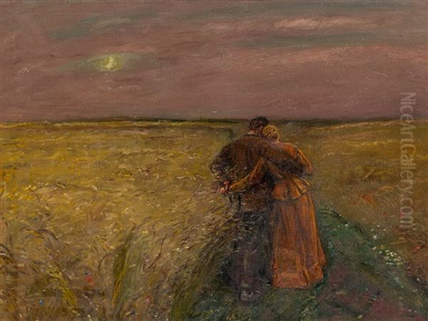 Couple In Landscape - view 1