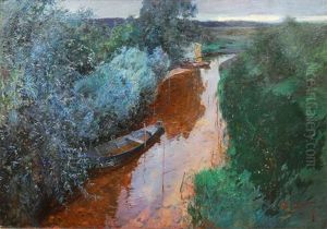 Boats On A Creek
