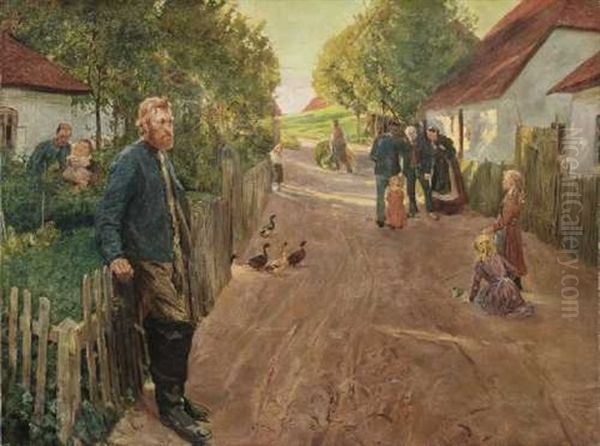 Dorfliche Szene - view 1