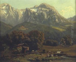Ramsau Bei Berchtesgaden by Heinrich Deuchert