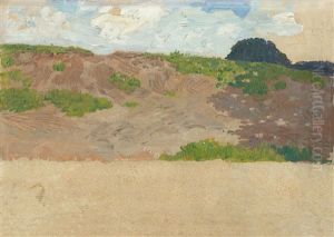 Wolken Uber Eine Dune by August Deusser