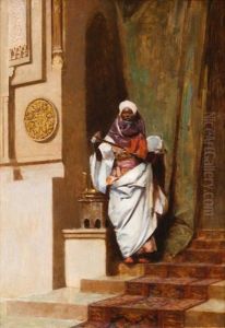 Le Gardien Du Palais by Ludwig Deutsch