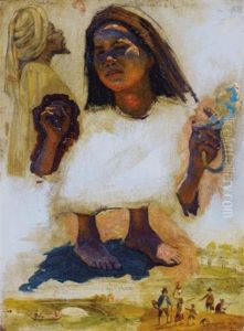 Etudes De Tetes, De Pieds Et De Mains (study)
