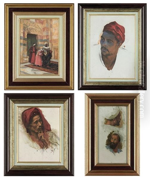 The Arrival Of The Sheik (+ 5 Others (studies); 6 Works) - view 1