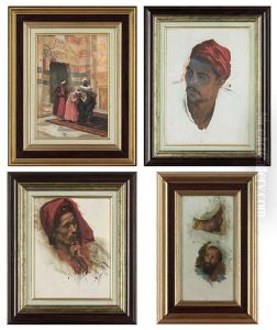 The Arrival Of The Sheik (+ 5 Others (studies); 6 Works)