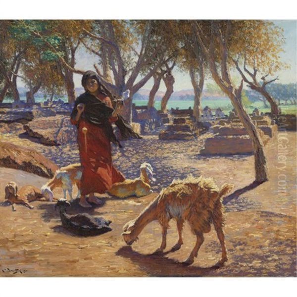 The Young Goat Herder Of Shobrah, Egypt - view 1