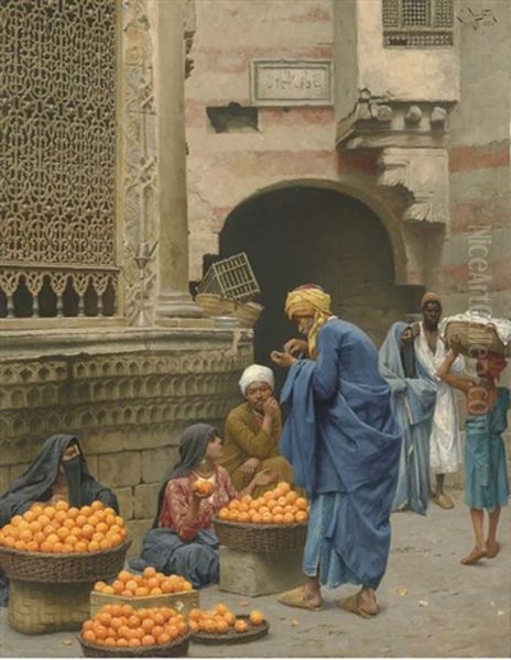 The Orange Seller, Cairo - view 1