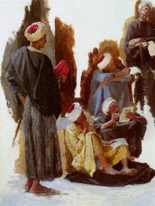 La Lecon by Ludwig Deutsch