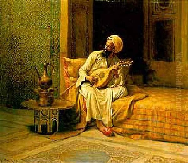 Musician In An Interior - view 1