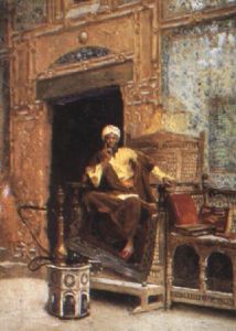Le Scribe by Ludwig Deutsch