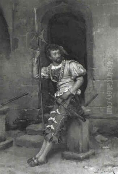 Le Hallebardier - view 1