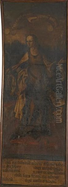 Les Trois Vertus Theologales Associees Aux Quatre Vertus Cardinales, La Foi, L'esperance, La Charite, La Prudence, La Temperance, La Force Et La Justice (7 Works) - view 1