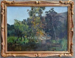 Paysage A La Mare Paysage A La Mare