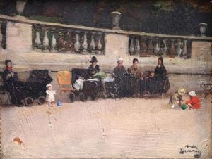Bonnes Et Enfants Au Jardin Du Luxembourg Bonnes Et Enfants Au Jardin Du Luxembourg