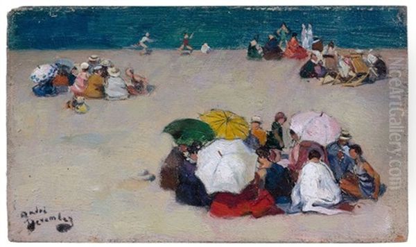 Plage Animee De Personnages - view 1