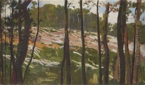 La Coupe De Bois by Andre Devambez