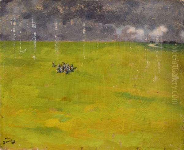 Soldats Dans Les Champs - view 1