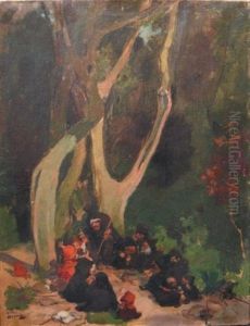 L'assemblee Des Gnomes Ou Les Sept Nains by Andre Devambez