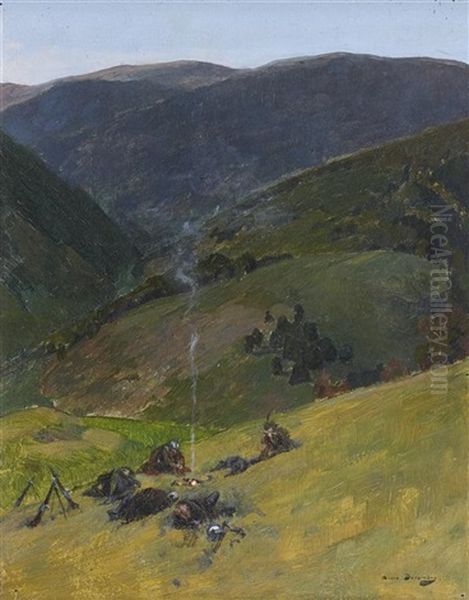 Le Bivouac Dans La Montagne - view 1