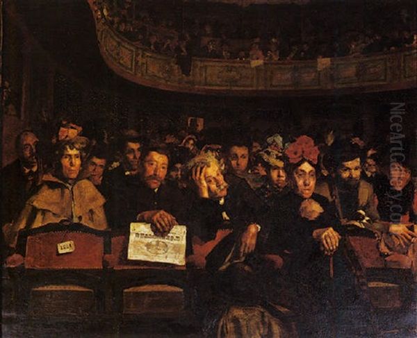 Une Premiere Au Theatre Montmartre - view 1