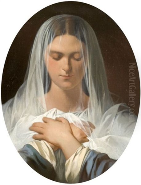 Jeune Napolitaine Pensive (+ Vestale; Pair) - view 1