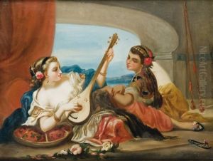 Le Concert Des Odalisques by Louis Devedeux