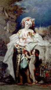 Femme Turque Et Enfants
