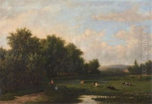 Early Summer Morning by Jan Frederik Van Deventer