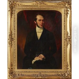 Portrait Of Reverend Robert Nisbet, Of St. Giles, Edinburgh 1814-1874