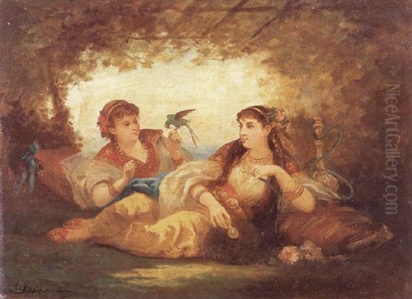 L'odalisque Au Narguile - view 1