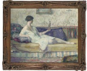 Contemplation by Rene (Maire Leon) Devillario