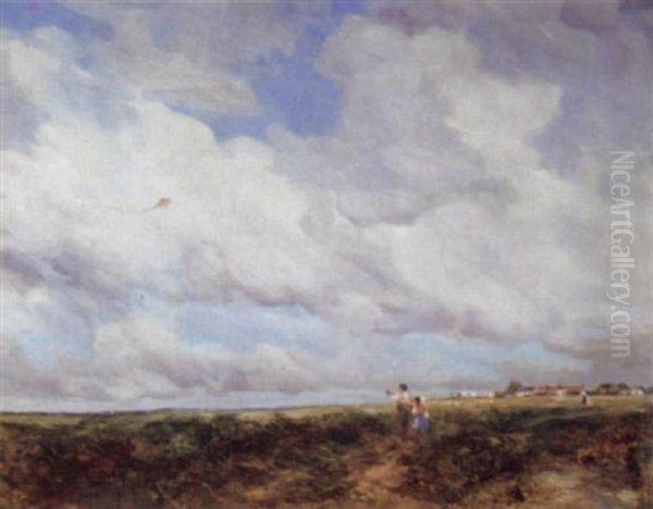 On The Common - Kite Flying - view 1