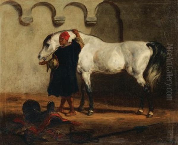 Cheval A L'ecurie - view 1