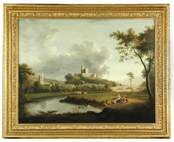 A View Of Hornby Castle In The Lune Valley In Lancashire - view 1