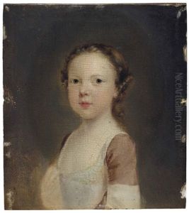 Portrait Of Ellin Devis (1746-1820), Bust-length by Arthur Devis