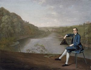 Portrait Of Philip Howard Of Corby Castle, Cumberland by Arthur Devis