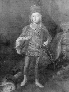 Full Length Portrait Of A Nobleman