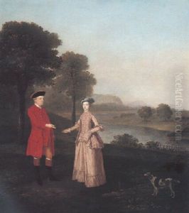 Portrait Of Mr. And Mrs. John Broadhurst Of Foston Hall, Derbyshire
