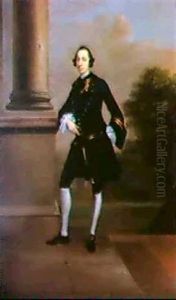 Portrait Of Lascelles Raymond Iremonger by Arthur Devis