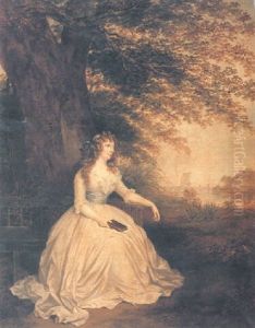 Portrait Of A Lady (emily Shakespear, Mrs Fleming Dick?)