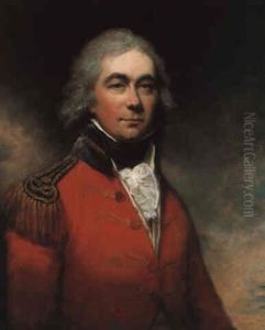 Portrait Of Lt. General Alexander Beatson by Arthur William Devis