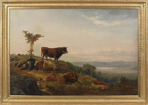 Landscape With Cows - view 1
