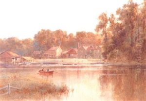 Figures In A Rowing Boat