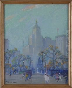 Autumn, Madison Square, New York City by Frederik Usher Devoll