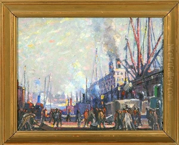 The Dockworkers - N.y. Waterfront - view 1