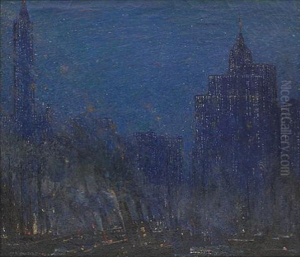 Nocturnal Cityscape - view 1