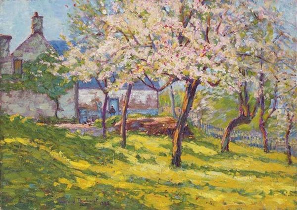 Blossom In The Orchard - view 1