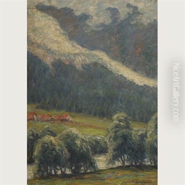 Village In A Verdant Valley - view 1