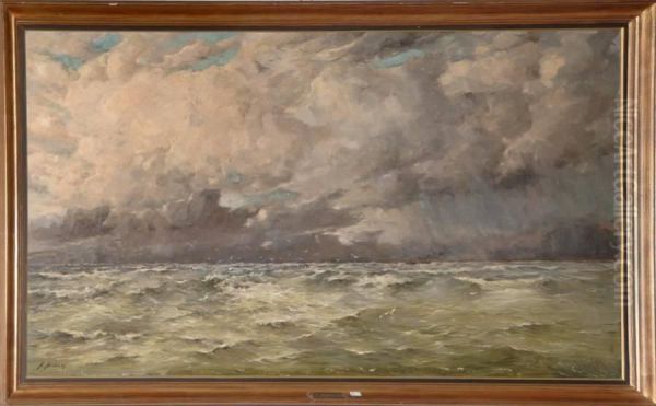 "mer Sous Un Ciel Orageux" - view 1