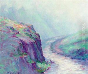 Morning Mist, La Creuse by Wynford Dewhurst